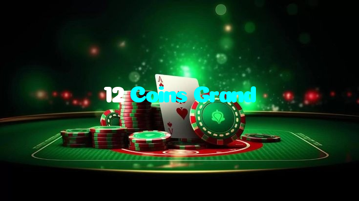 12 Coins Grand casino presented on mobile device in Pakistan with slots and live games